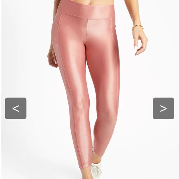 Tempo Infinity High Rise Legging - Dusty Rose Size Small - Picture 3 of 12